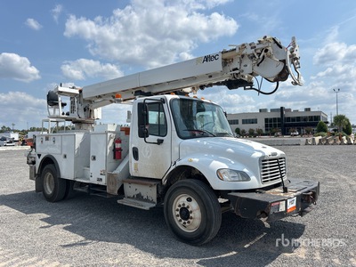 Altec DM47BTR on 2017 Freightliner M2106 4x2 Digger Derrick Truck