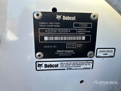 2016 Bobcat T595 Compact Track Loader