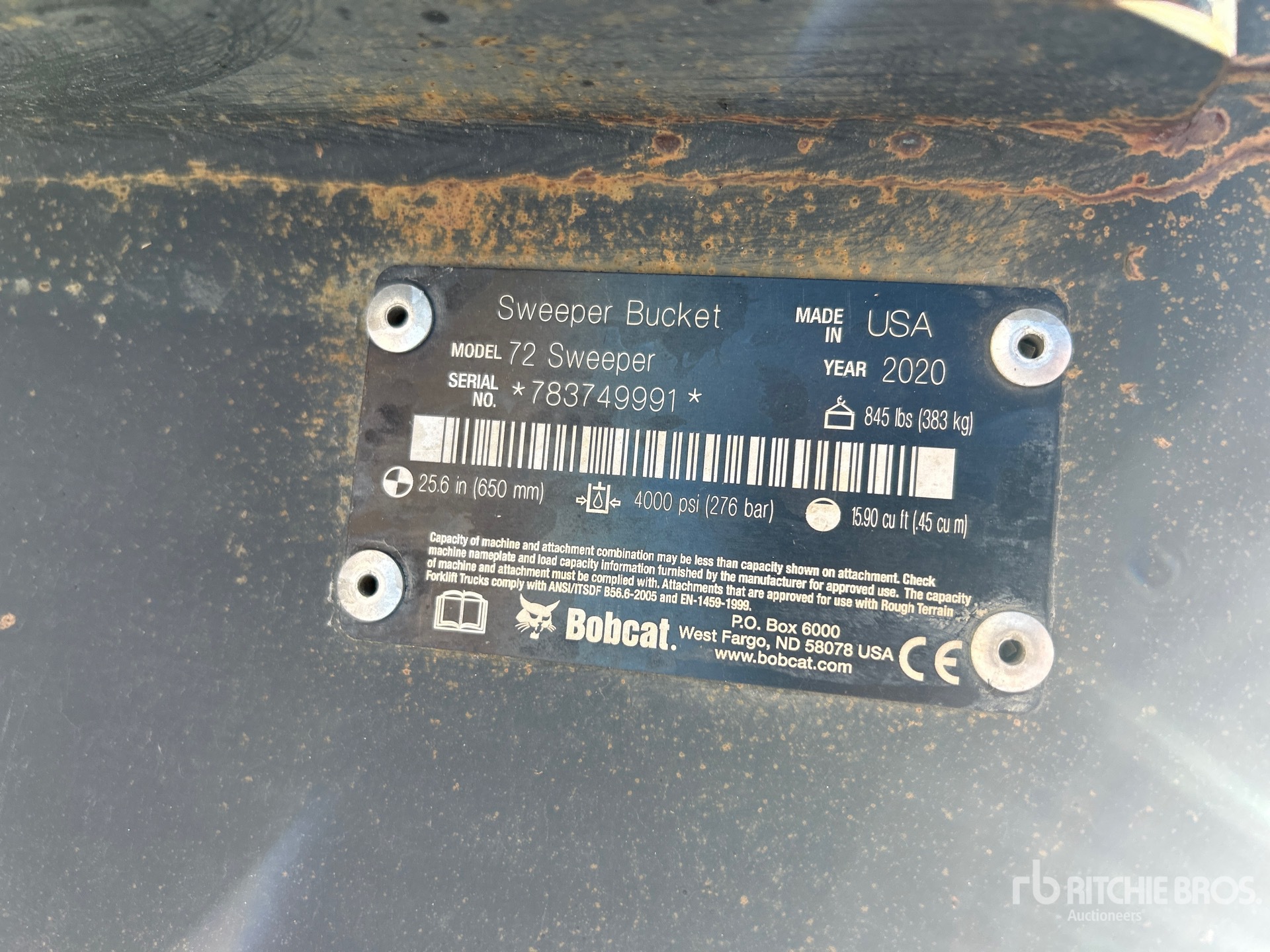 2020 Stout 72 Skid Steer Bucket