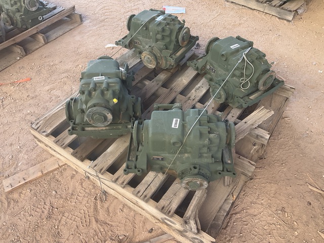 (4) Assorted General Dynamics Differential Gear Units