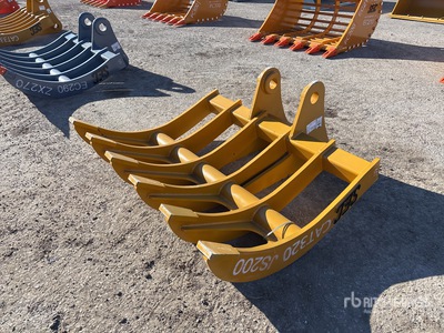 2025 SEC 60 in Excavator Rake - Fits Cat 320 (Unused)