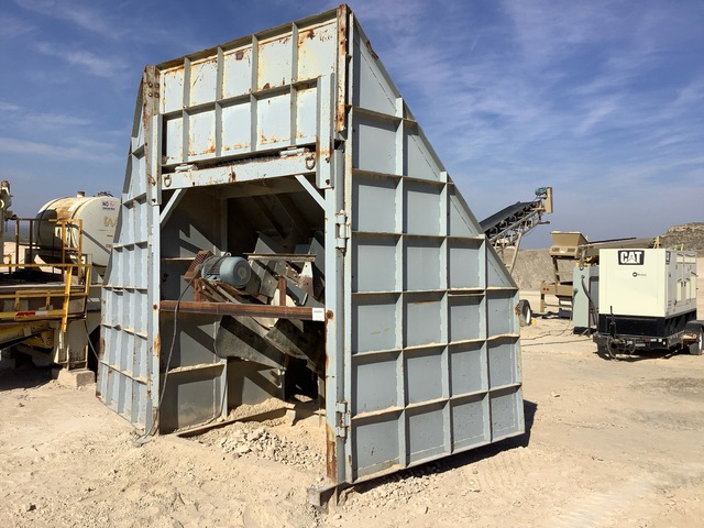 30 in x 6 ft Stationary Transfer Dozer Trap