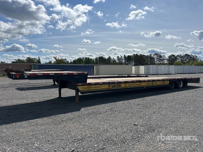 2000 Dakota 46 ft T/A Remolque con Rampa Abatible Hidráulica