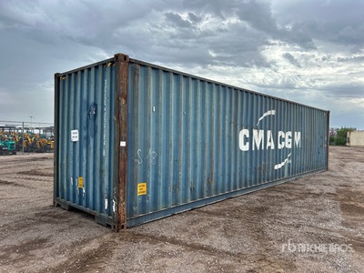 2008 40 ft High Cube Storage Container