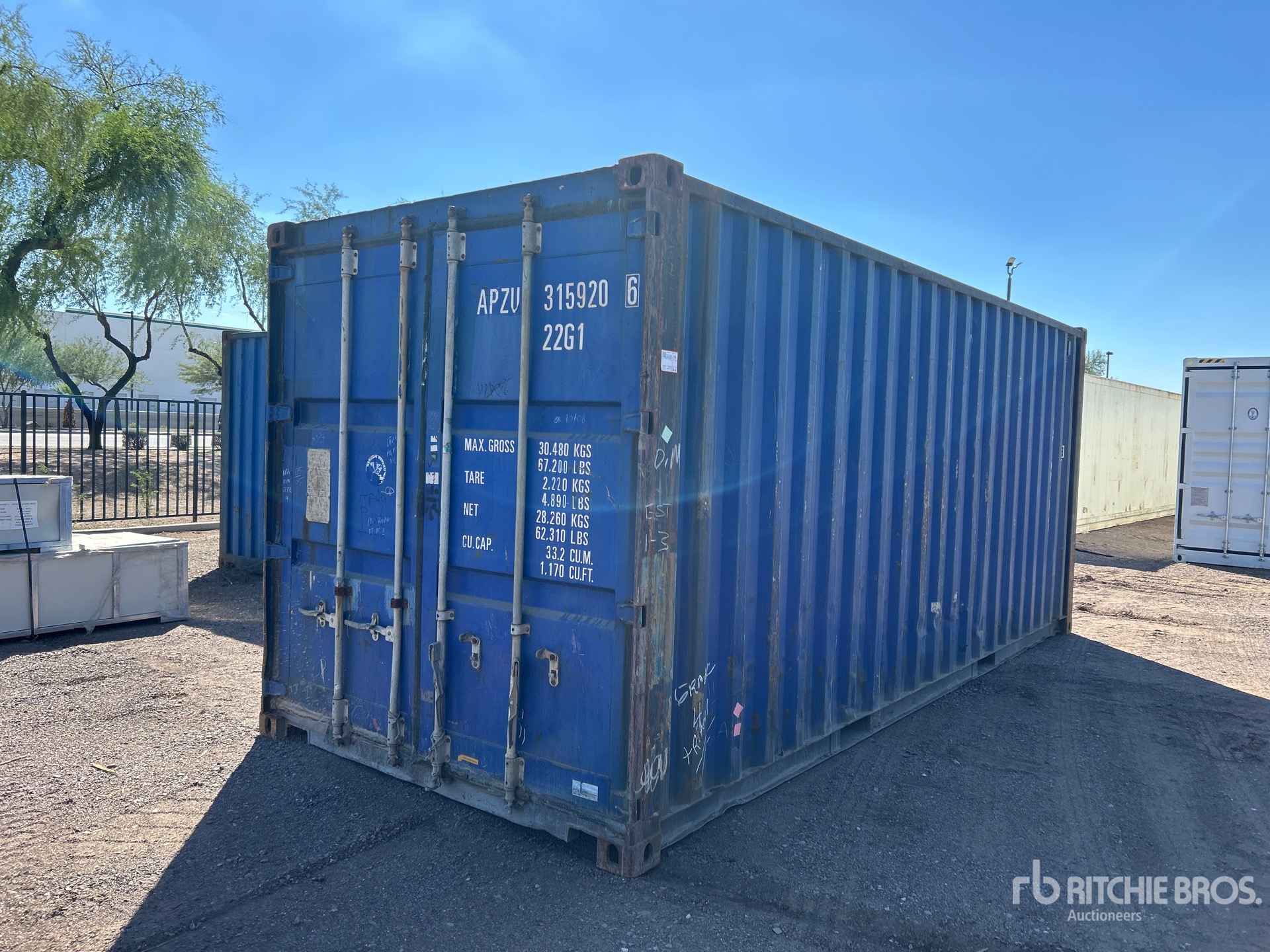 20 ft High Cube حاويات تخزين