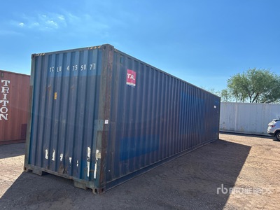 40 ft High Cube Contenedor de almacenamiento