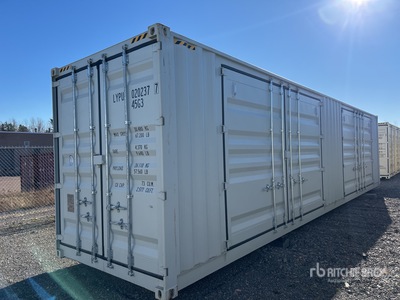2025 40 ft High Cube Multi-Door Storage Container