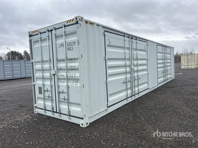 2025 40 ft High Cube Multi-Door Conteneur de stockage