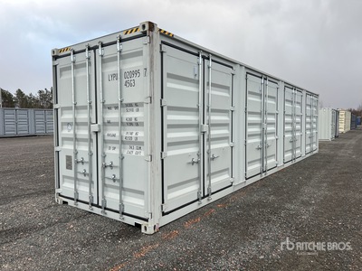 2025 40 ft High Cube Multi-Door Conteneur de stockage