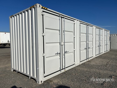 2025 40 ft High Cube Multi-Door Storage Container