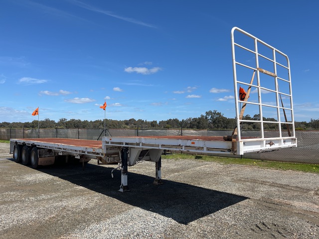 2013 Stonestar Tri/A 13.5 m - 19.8 m Extendable Step Deck Trailer