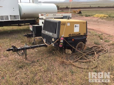 Sullair 185 CA 185 cfm Mobile Air Compressor