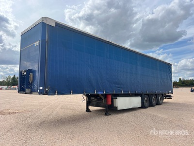 2014 Schmitz Cargobull S3 Remorque A Rideaux Coulissants Przyczepa burtowa