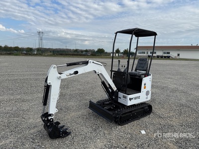 2025 JPC KV12 Mini Excavator (Unused)