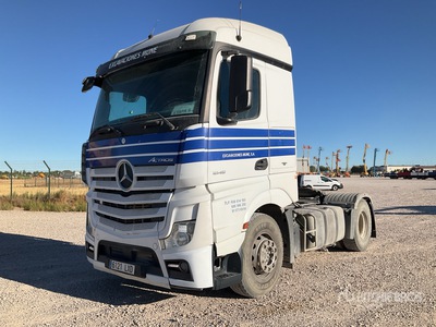 2014 Mercedes Benz Actros 4x2 S/A Sleeper Truck Tractor
