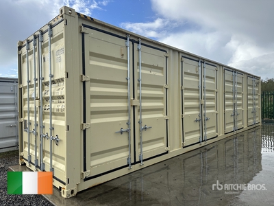40 ft High Cube Multi-Door Storage Container (Unused)