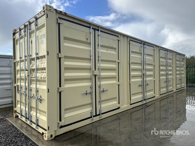 40 ft High Cube Multi-Door Storage Container (Unused)