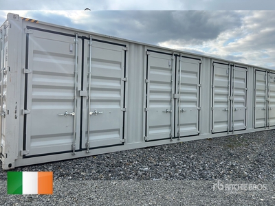 40 ft High Cube Multi-Door Storage Container (Unused)