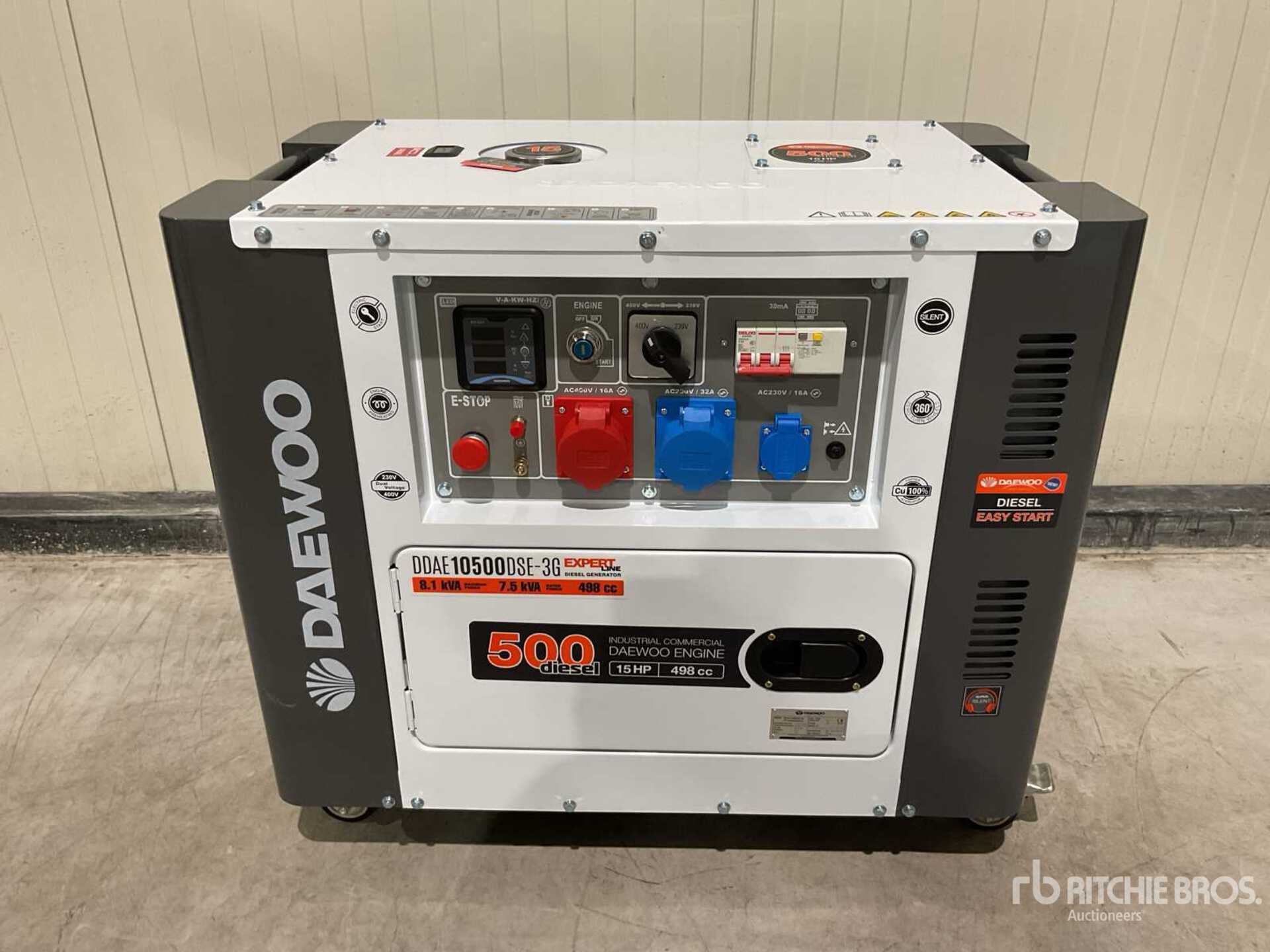 Daewoo DDAE10500DSE-3G Diesel Generator Set (Unused)