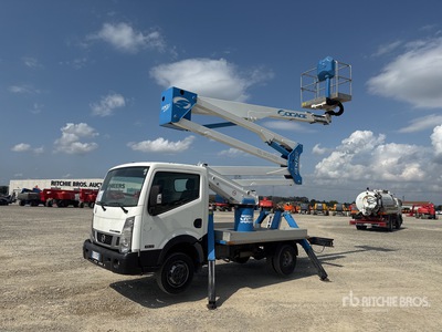2016 Socage DA 320 20 m on 2016 Nissan Cabstar Cabstar 35.12 Bucket Truck