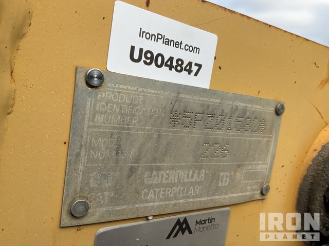 MINI CARGADOR SOBRE RUEDAS 1999 CATERPILLAR 226