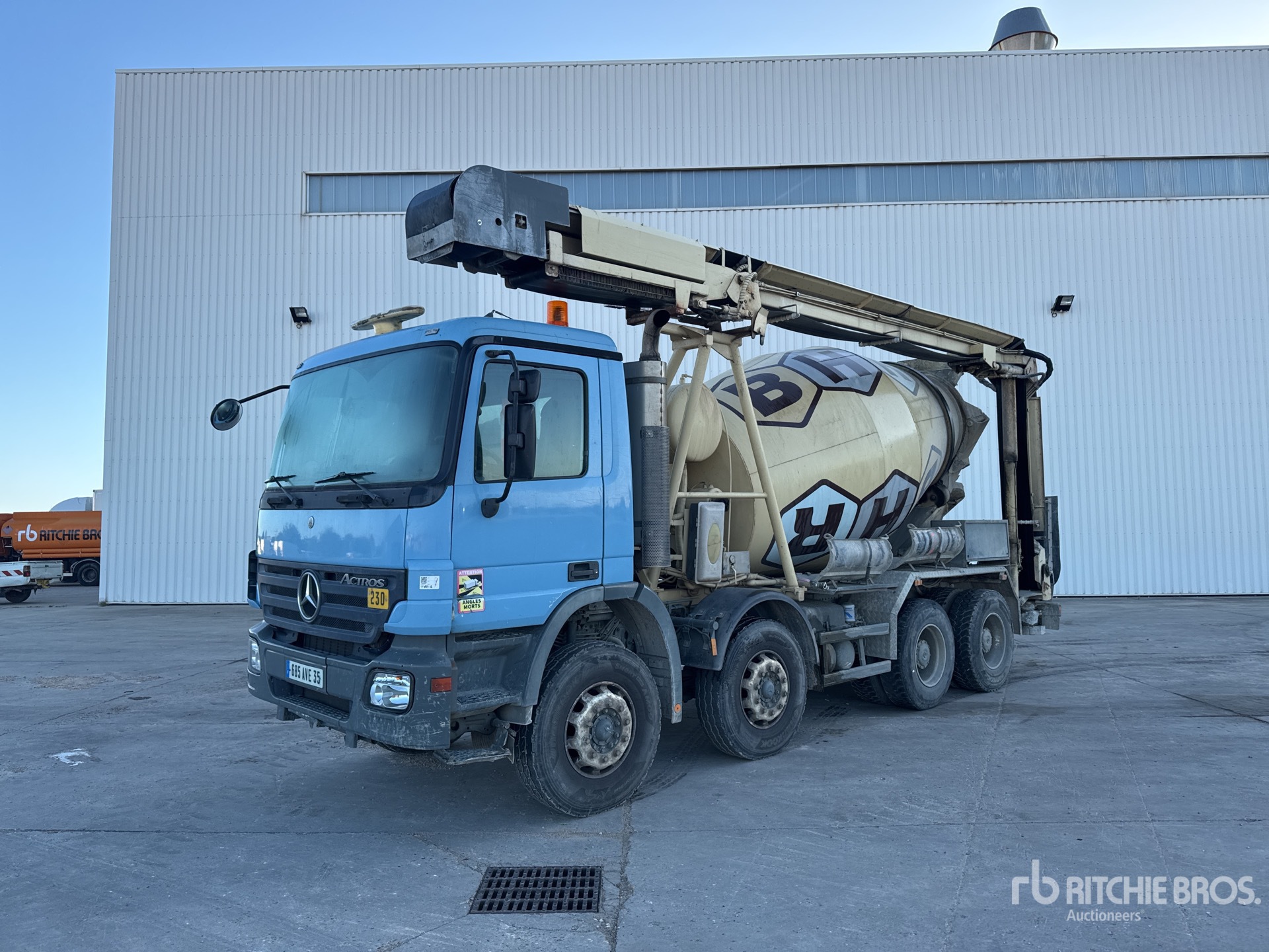 2007 Mercedes-Benz Actros 3236 Camion Toupie 8x4 Mixer Truck