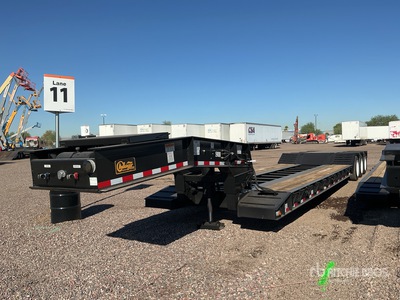 2025 Witzco RG-52 Tri/A Removable Gooseneck Lowboy Trailer