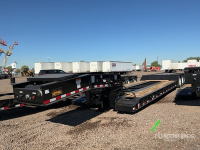 2025 Witzco RG-52 Tri/A Lowboy Trailer