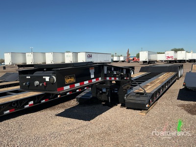 2025 Witzco RG-52 Tri/A Removable Gooseneck Lowboy Trailer