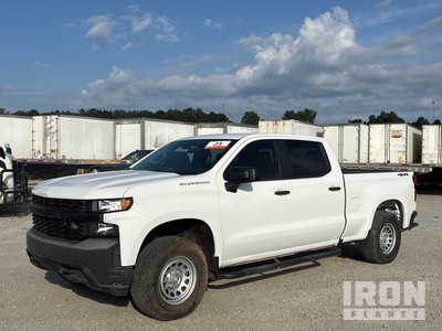 2019 Chevrolet Silverado 1500 4x4 Crew Cab Pickup