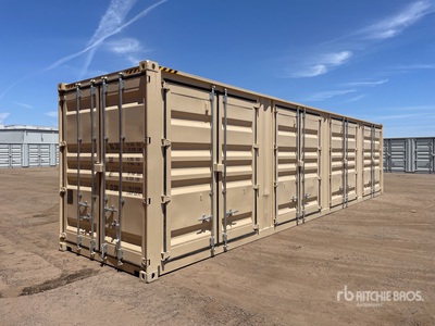 2025 40 ft High Cube Multi-Door Storage Container