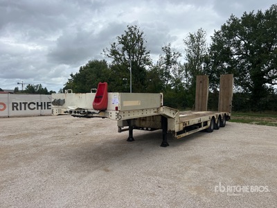 2006 Faymonville TL Tri/A Remorque Porte Engin 3 Essieux Remorque Surbaissée