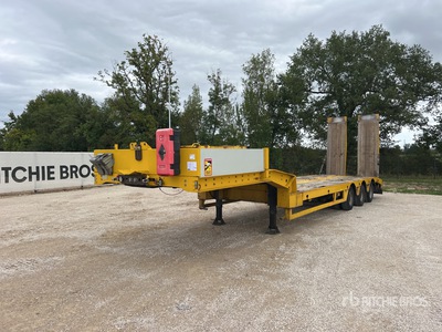 2007 Faymonville TL3GE Tri/A Remorque Porte Engin 3 Essieux Remorque Surbaissée