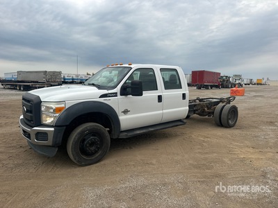 2014 Ford F-550 XL 4x2 Crew Cab Cab and Chassis