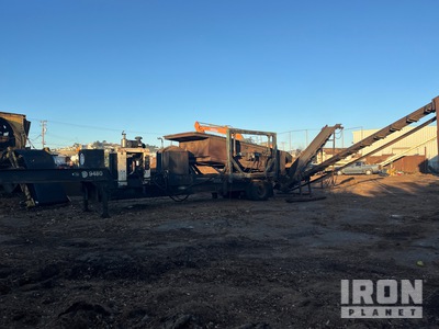 1996 Dunham DDF-39 Portable Shaker Screen Plant