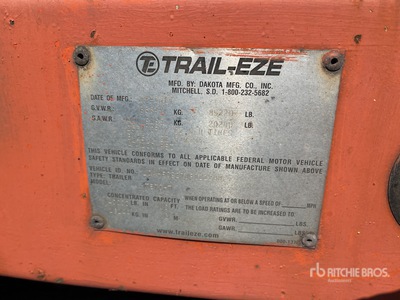 2018 Trail-Eze TE70HT50 T/A Hydraulic Tail Trailer