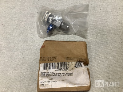 (2) Circor Aerospace HV50-83 Hydraulic System Bleeder Valves