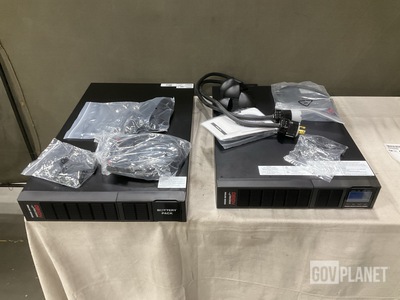 (6) Uninterruptible Power Supplies & (2) External Battery Packs