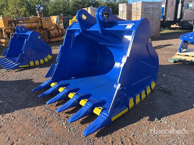 2025 Elephant BKT34572HD 72-N 72 in Digging Excavator Bucket - Fits 40-55 Ton (Unused)