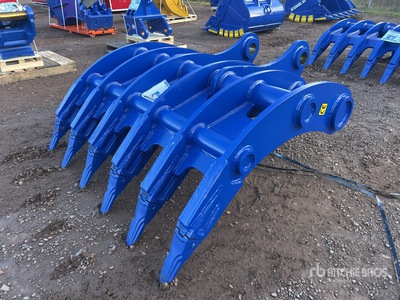 2025 Elephant RAKE336D65 65-N 65 in Excavator Rake - Fits 25-32 Ton (Unused)