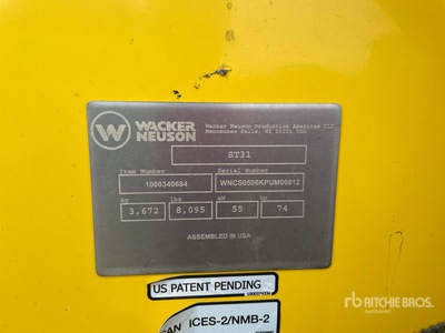 2022 Wacker ST31 Two-Speed High Flow Compact Track Loader