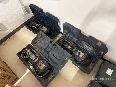 Quantity of (3) Bosch Martello da demolizione