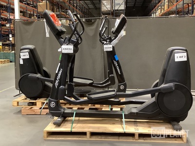 (2) Life Fitness 95XS Ellipticals