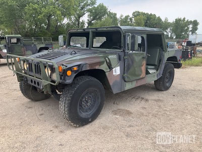 1994 AM General M1097R1 HMMWV 4 Door Soft Top w/Truck Body