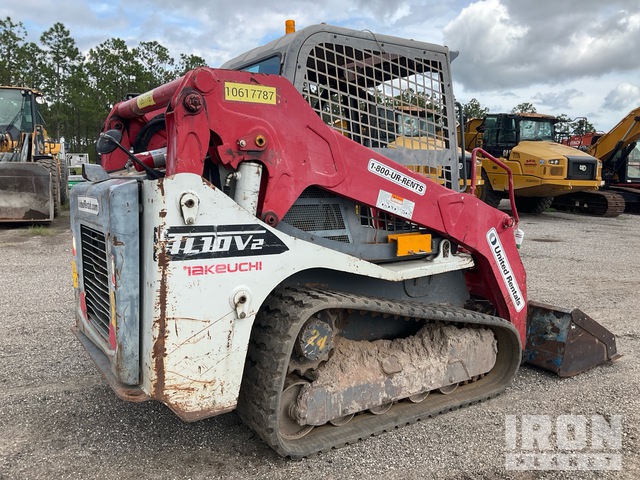 MINI CARGADOR SOBRE ORUGAS 2017 TAKEUCHI TL10V2