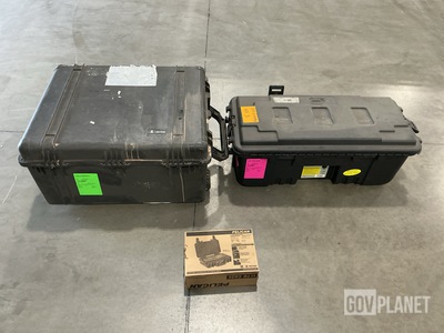 (6) Pelican 1170 Storage Cases & (7) Assorted Storage Cases
