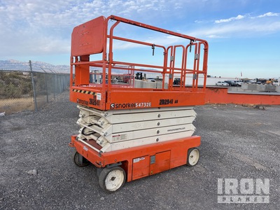 2018 Snorkel S4732E Electric Scissor Lift