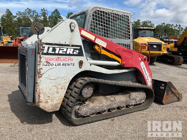 MINI CARGADOR SOBRE ORUGAS 2017 TAKEUCHI TL12R2