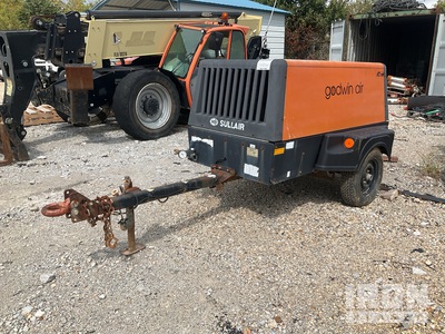 2012 Sullair 49HP185DPQ 185 cfm Mobile Air Compressor