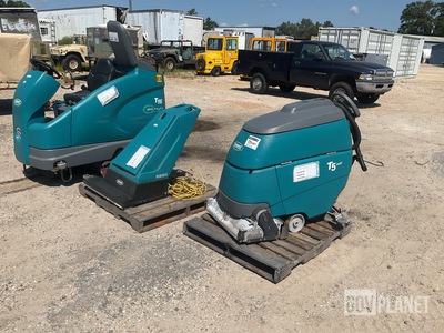 (3) Assorted Tennant Floor Cleaning Machines